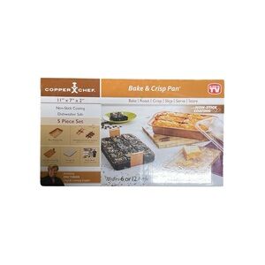 Bake & Crisp Pan Set - Gold